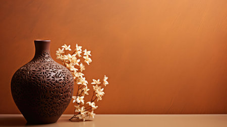 earthy design brown backgroundの素材