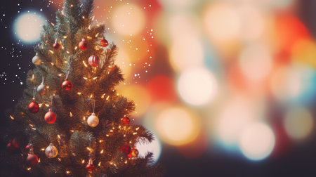 sparkle shine blurred lightsの素材