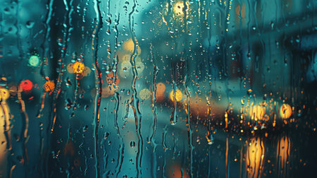 cozy rainy windowの素材