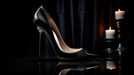 stylish elegant black backgroundの素材