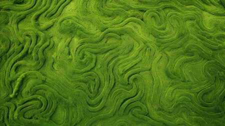 exotic grass jungle backgroundの素材