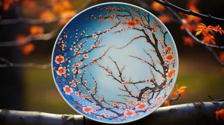 bonsai line japanese backgroundの素材