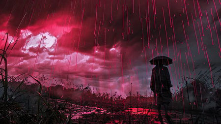 weather blood rainの素材