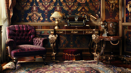 classic web background victorianの素材