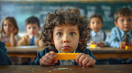 pencil eraser back to school kidsの素材