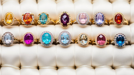 branding label jewelry backgroundの素材