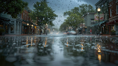 drops rain overlayの素材