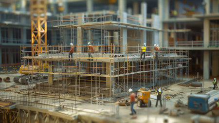 progress school under constructionの素材