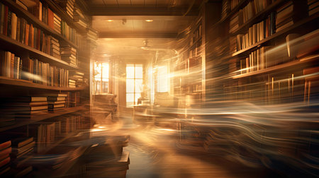 warm indoor blurred roomの素材