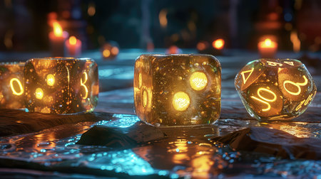 roll risk diceの素材