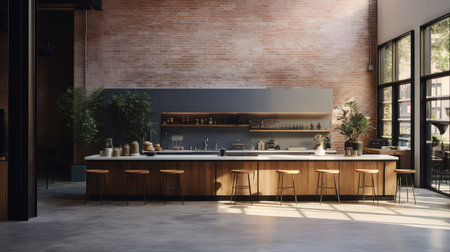 design counter house backgroundの素材