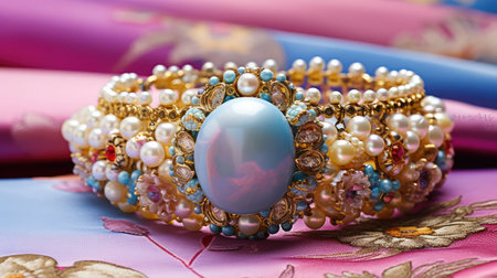 design ornament jewelry backgroundの素材