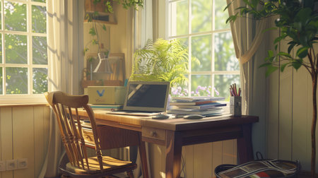 organization homeschool deskの素材