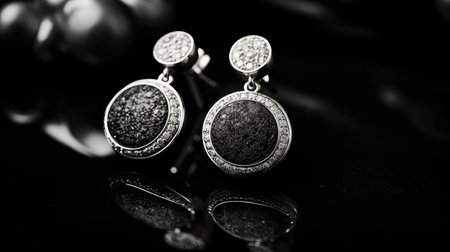 gemstones elegant jewelry backgroundの素材