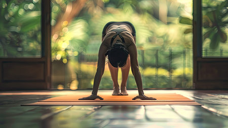 flexibility yoga forward bendの素材