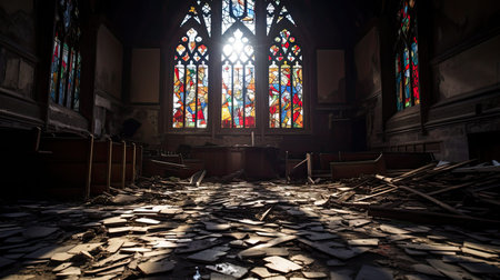 splinters broken glass darkの素材