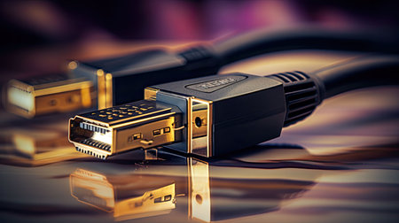 connection hdmi cableの素材