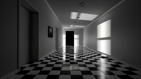 design hallway darkの素材