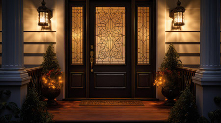 glow front door lightsの素材