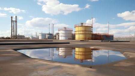 fuel above ground oil tankの素材