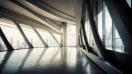 scale blurred architecture interiorの素材