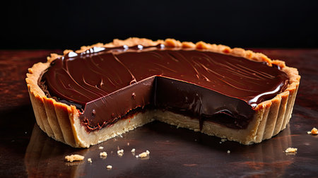 close dark chocolate isolatedの素材