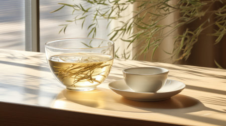 golden silver needle teaの素材