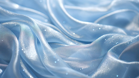 shimmer light blue and silver backgroundの素材