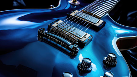 electric metal blueの素材