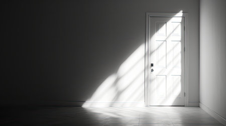 composition blurred doorway interiorの素材
