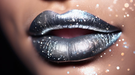 sparkle silver lipsの素材