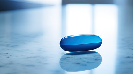 pharmaceutical blue pillの素材