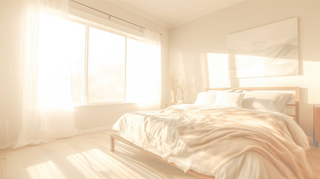 soft blurred house interior iconの素材