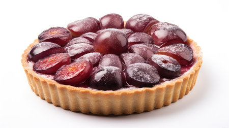 crust harvest plum isolatedの素材