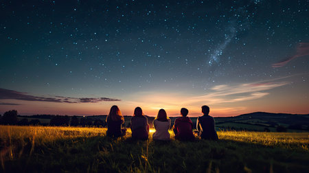 astronomy stars in lineの素材