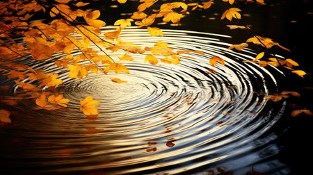 pond golden swirlの素材