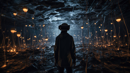 glitch dark digitalの素材