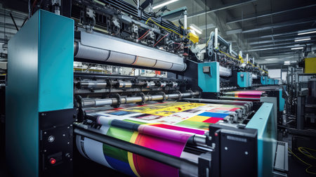 paper cmyk Printing Pressの素材