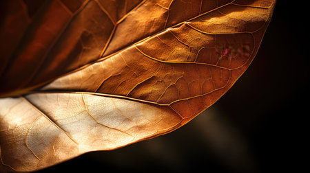 color buckeye leafの素材