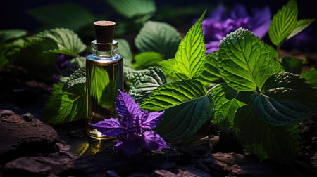 plant patchouli oilの素材