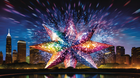 lights chicago starの素材