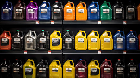 viscosity engine oilの素材