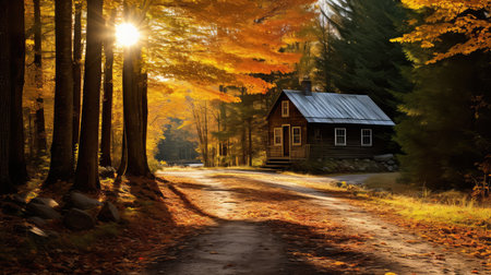 colors sunny fallの素材