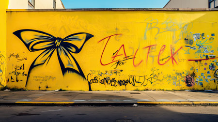 quotes yellow cancer ribbonの素材