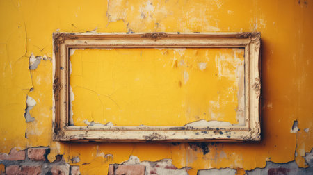 wooden yellow distressedの素材