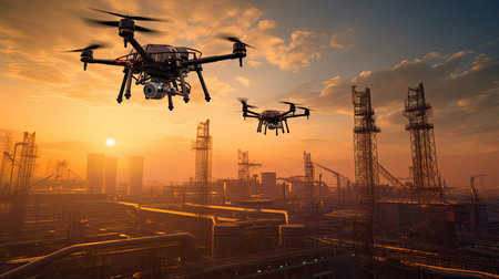 drones technology oil and gasの素材