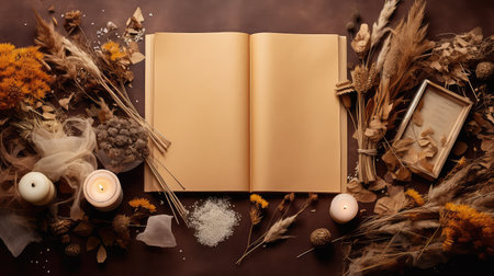 composition brown background paperの素材