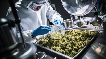 material cannabis chemistryの素材