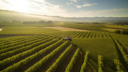 vineyard drones agricultureの素材