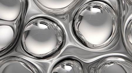 eye abstract silver backgroundの素材